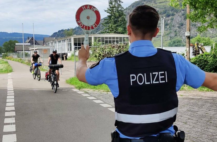 Durch die Polizeiinspektion Boppard wurden am Samstag auch stationäre Fahrradkontrollen durchgeführt.
