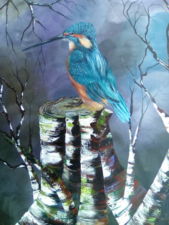 "Natur-Nah": Unter diesem Motto stehen die Werke von Hedi Westram. Foto: Privat