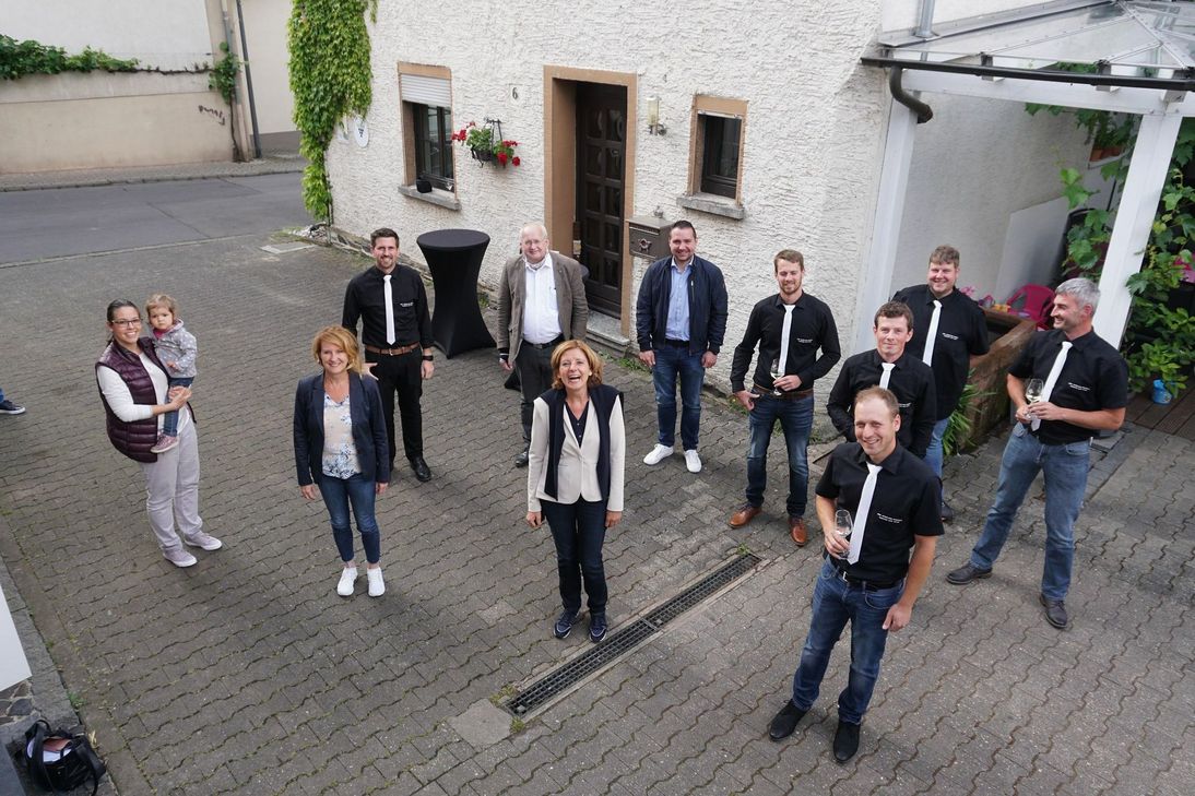 Auf dem Programm stand auch ein Besuch beim "Riesling Kartell".