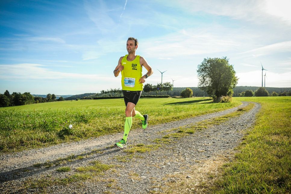 Thomas Rubel hat im Vorjahr beim Europacup für Ultra-Marathon den zweiten Platz belegt. Motiviert und ambitioniert geht er auf die Ultrastrecke in Monschau. Foto: Sportograf