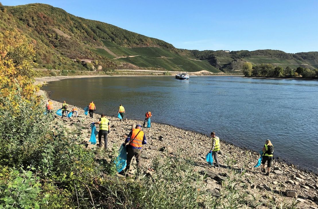 Am 14. September startet die siebte Auflage der europaweiten Müllsammelaktion entlang der Rheinufer.
