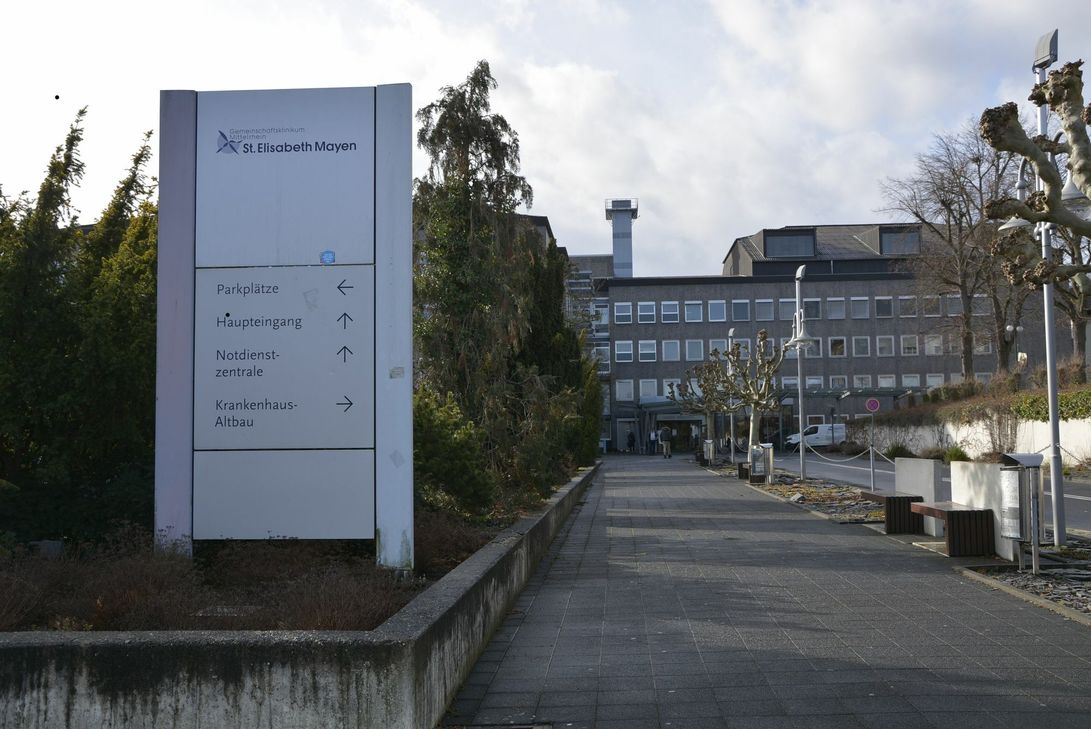Gemeinschaftsklinikum Mittelrhein St. Elisabeth in Mayen. Archiv-Foto: Kruft