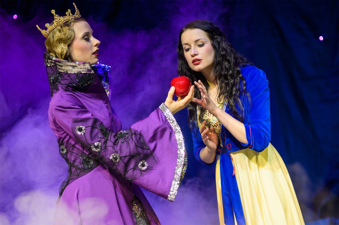 Wie zum Beispiel von "Schneewittchen"...