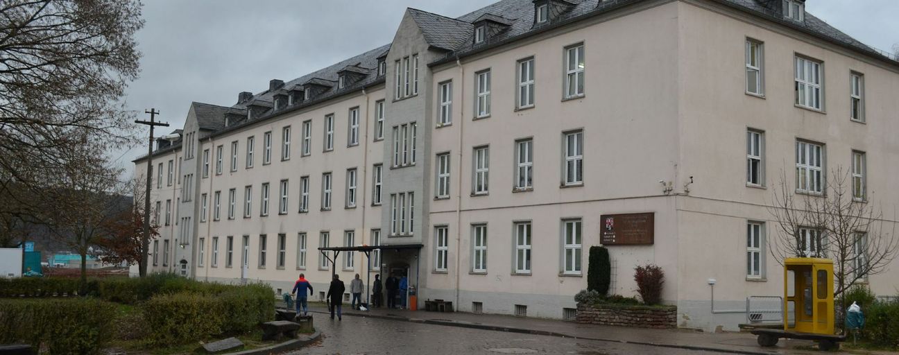 In der AfA in der Dasbachstraße wird künfitg 850 Flüchtlinge aufgenommen. Foto: Archiv/Pees