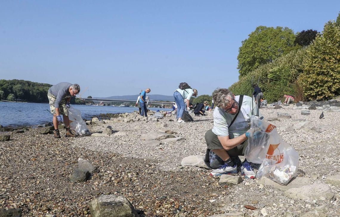 Am 12. September soll an den Ufern von Rhein und Mosel Müll gesammelt werden.
