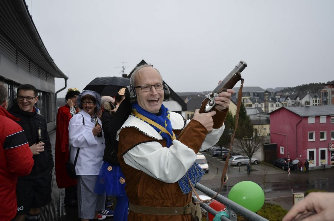 Zuerst lieferte Mechernichs Bürgermeister Dr. Hans-Peter Schick heftigen Widerstand ...