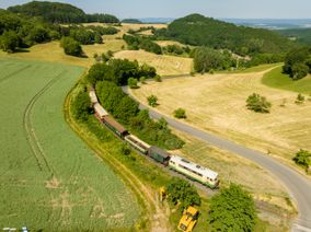 Vulkan-Express und Vulkanpark-Radweg.