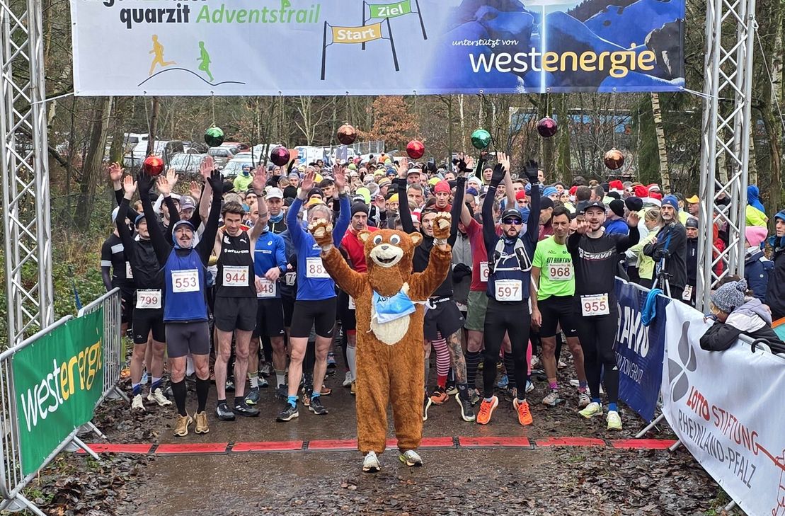 Der Argenthaler Quarzit Adventstrail steht vor der Tür.  Im letzten Jahr waren bereits drei Wochen vor der Veranstaltung alle Startplätze belegt.