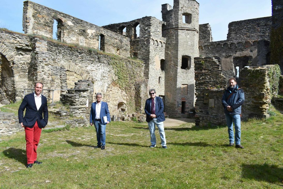 Die Rheinfels soll saniert werden. (Foto/Video: Bender)