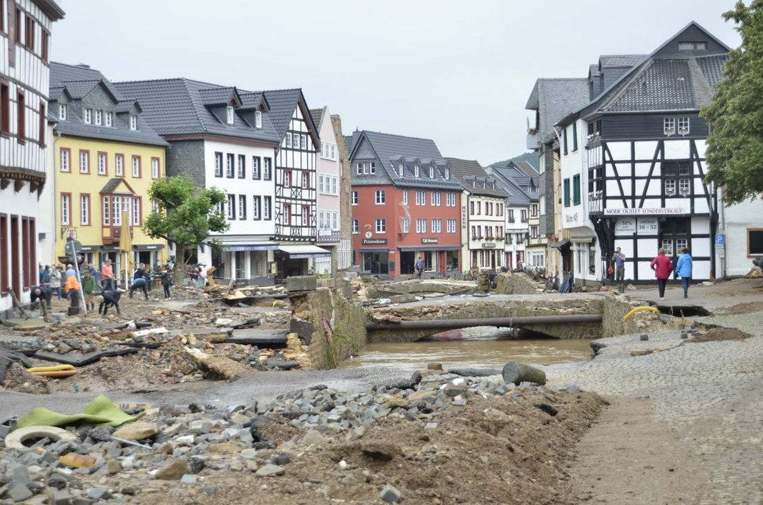 Traurig, fassungslos, ohne Worte. mn-Fotos