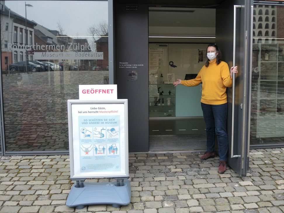 Die Römerthermen sind ab heute wieder geöffnet. Foto: Scholl