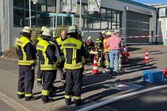 Feuerwehreinsatz bei Hochwald-Sprudel
