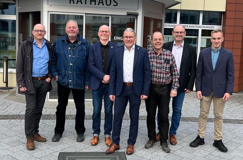 Partei- und Fraktionsspitze von CDU, SPD und Grünen in der Gemeinde Simmerath haben Bernd Goffart zum Bürgermeisterkandidaten nominiert.