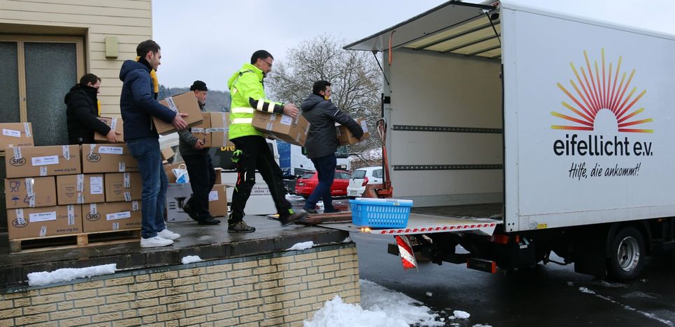 Der Eifellicht-Tranporter startet am Donnerstag.