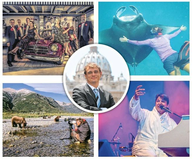 Das Ensemble Schall und Rauch, Meeresbiologin Angela Jensen, SahneMixx, Tierfilmer Andreas Kieling und Vatikan-Reporter Andreas Englisch gehören zum vielfältigen Programm.