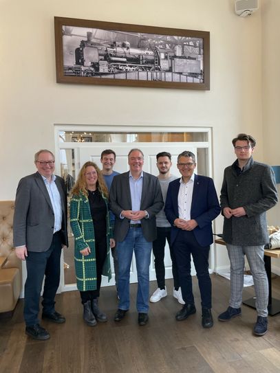 Vorstand des CDU-Gemeindesverbandes Konz mit Roderich Kiesewetter, MdB