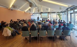 65 Interessierte informierten sich über gesunde Ernährung im Alter.