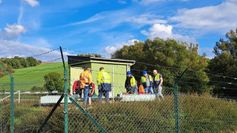 Feuerwehr im Einsatz.