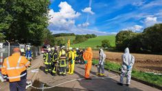 Feuerwehr im Einsatz.