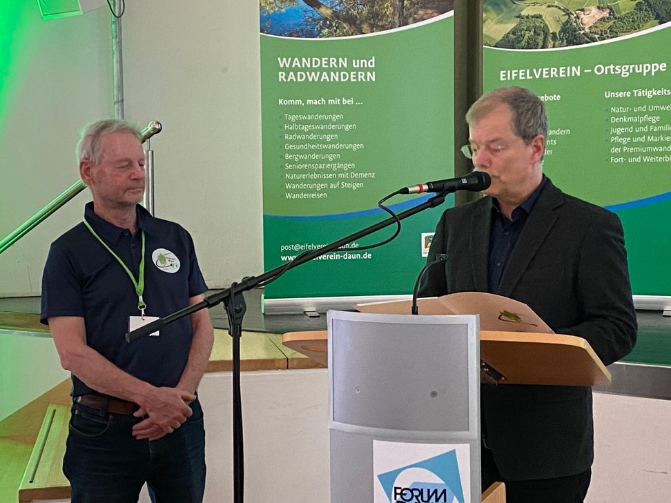 Der Eifelverein Daun wurde ausgezeichnet.