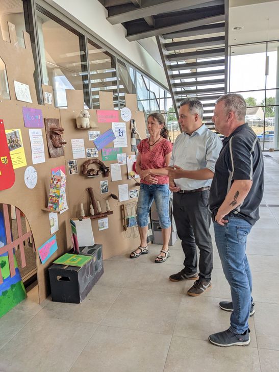 Die Ergenisse der Projektarbeit sind im Rathaus Euskirchen zu bewundern.