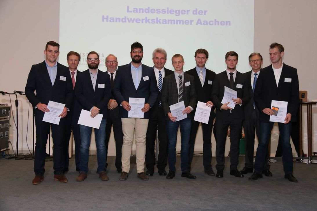 Sie haben sich im Leistungswettbewerb des Deutschen Handwerks NRW durchgesetzt.