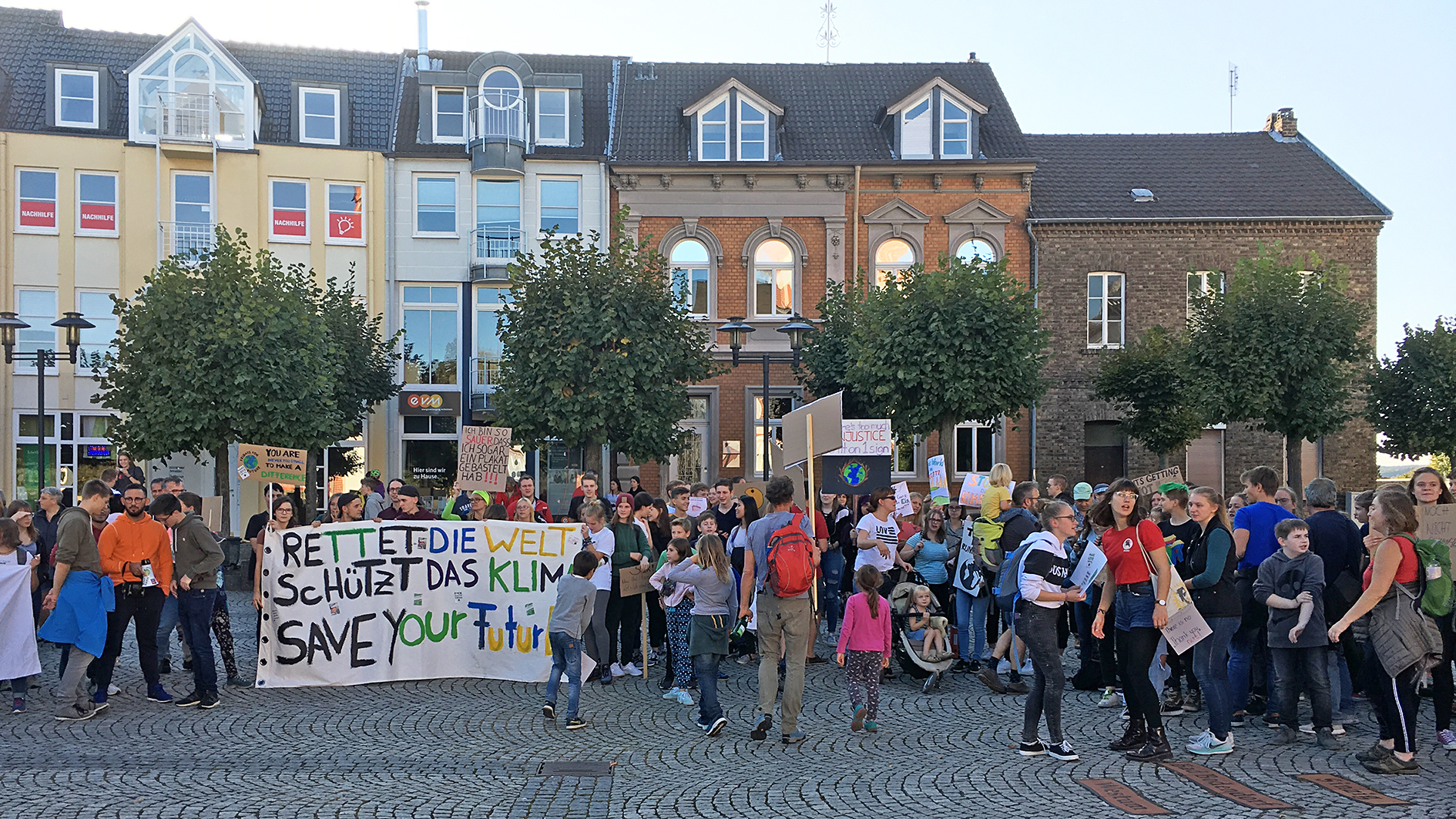 Die "Fridays for Future"-Demo 2019 in Sinzig. Foto: Sinzig4Future