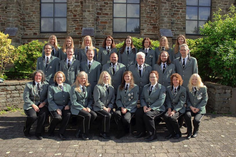 Die aktiven Musiker des TPK Kesternich im Jubiläumsjahr 2021: Für das »Wunschkonzert« am Samstag, 6. November, durfte jeder einen Liedwunsch äußern.