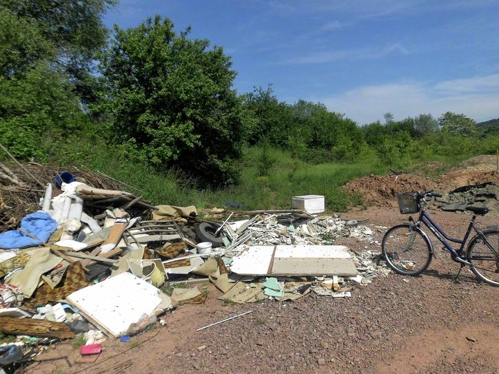 Unbekannte haben entlang von Kyll und Mosel wieder jede Menge Müll illegal entsorgt. Foto: Eberhardt