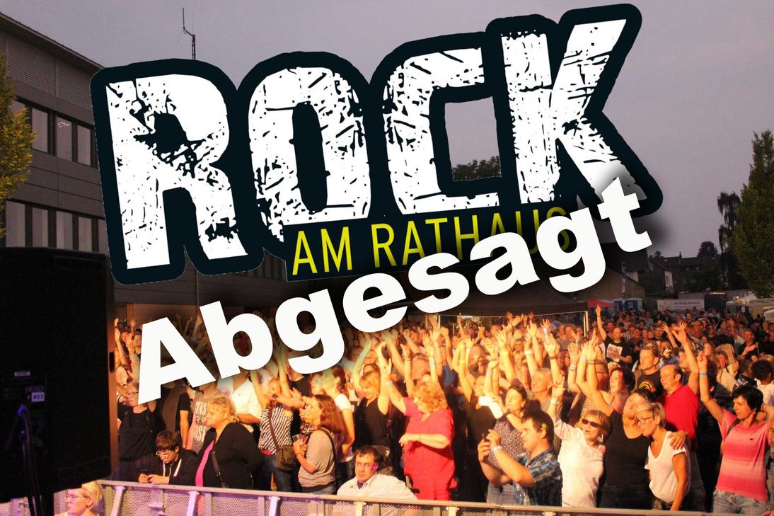 Abgesagt ist nicht aufgehoben: Am 29. Mai 2021 wird es wieder Rock am Rathaus in Mechernich geben.