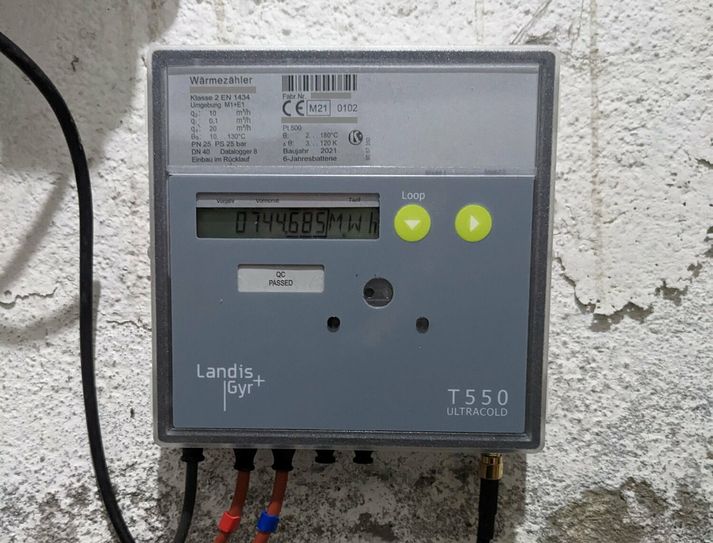 Mayens »Städtischer Wärmemengenzähler« registriert einen deutlich geringeren Wärmebedarf.