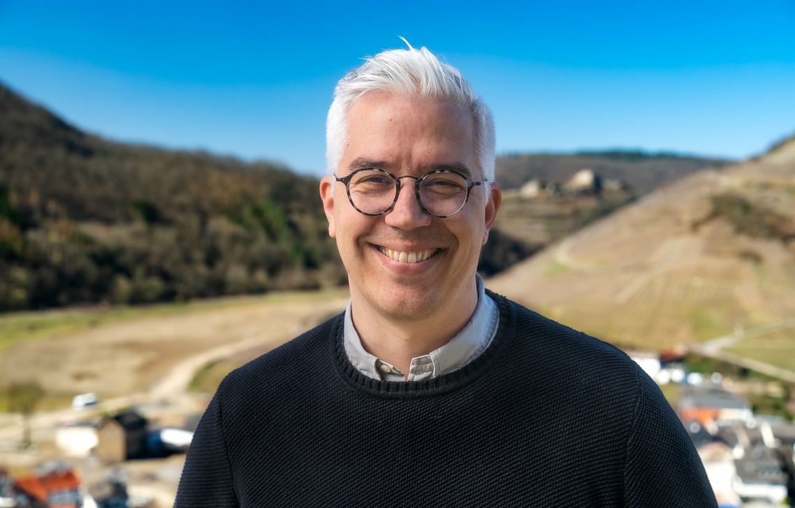 Noch kümmert Dominik Gieler sich in Rech um den Wiederaufbau. Nun will er Verantwortung für die ganze Verbandsgemeinde Altenahr übernehmen. Foto: privat