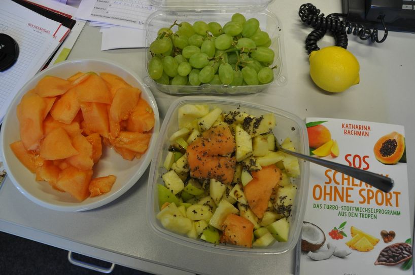 So sieht heute mein Speiseplan aus....