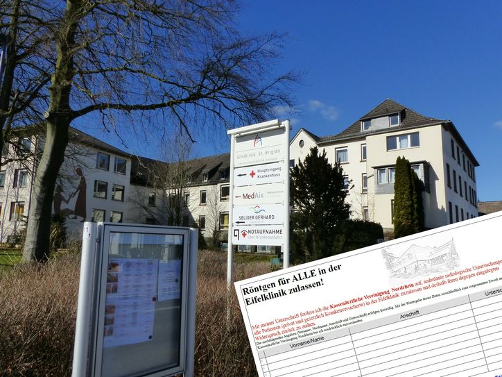 Die Bemühungen um den Erhalt der Radiologie in der Eifelklinik auch für ambulantes Röntgen gesetzlich Krankenversicherter dauern an.