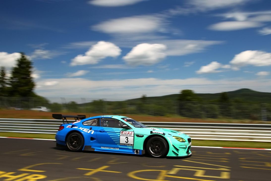 Jörg Müller und Stef Dusseldorp siegten am Steuer des BMW M6 GT3 von Falken Motorsports. Foto: H. Elis/RACEPIX.eu