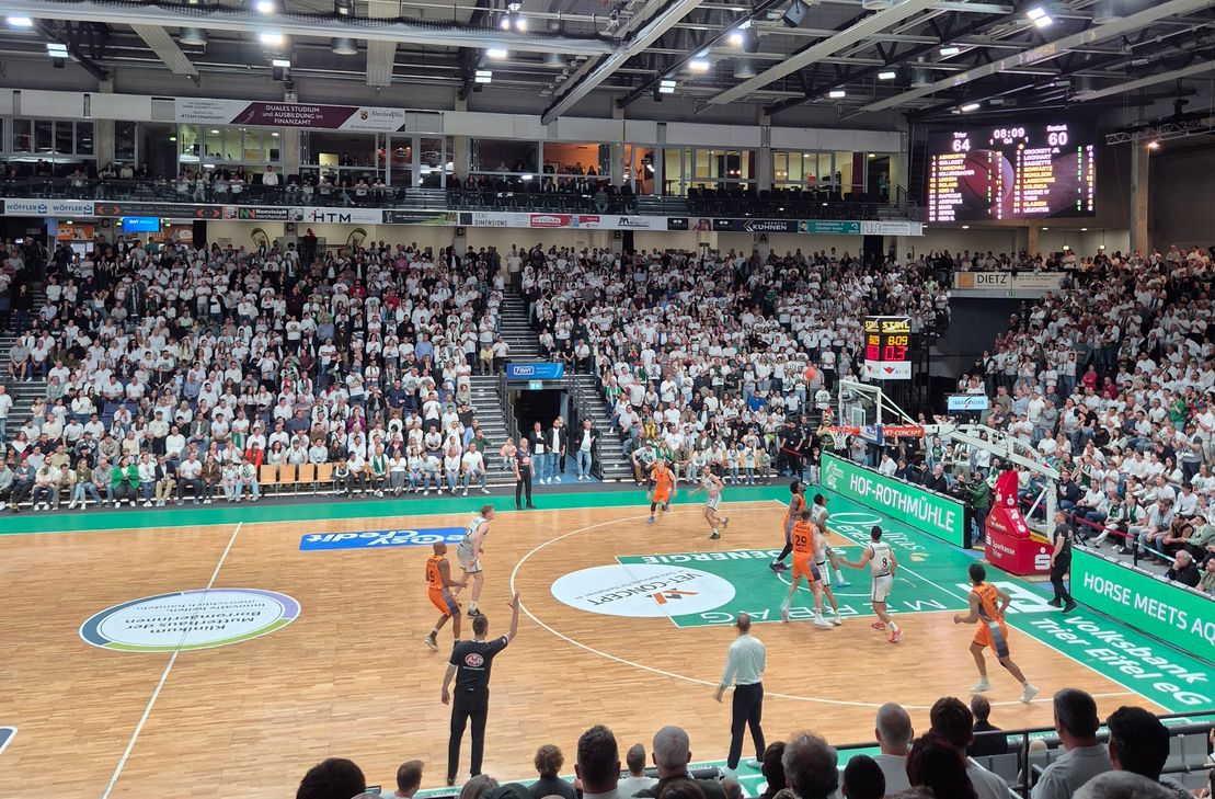 Blick aus Fansicht