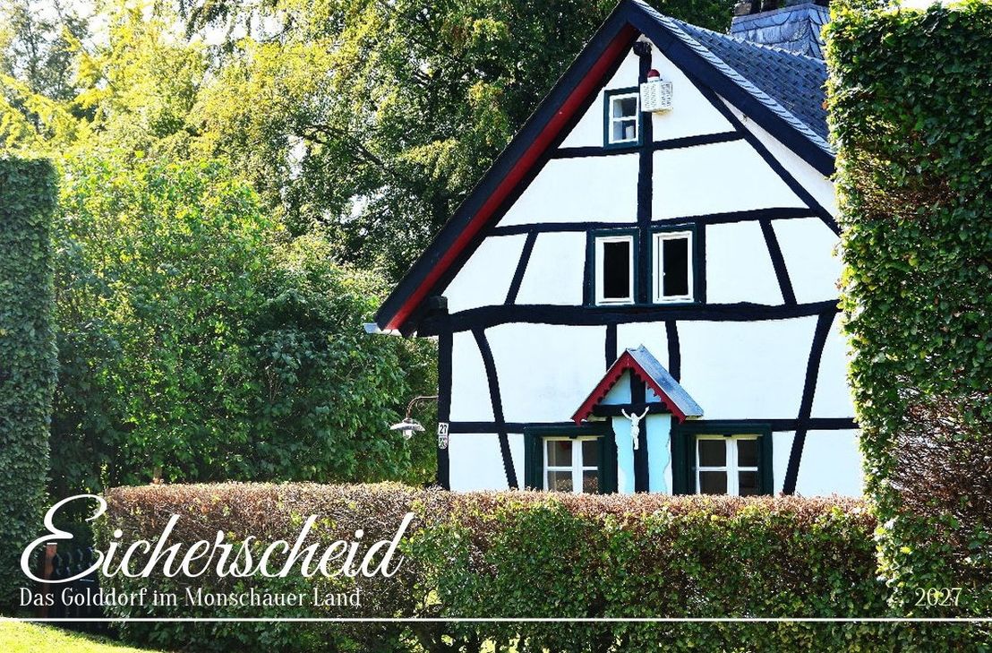 Eicherscheid wie den Rursee-Orten hat Jean-Louis Glineur einen Jahreskalender gewidmet.