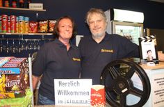 Anja Breitbach und Christopher Schell engagieren sich mit Herzblut für das cinema in Boppard.