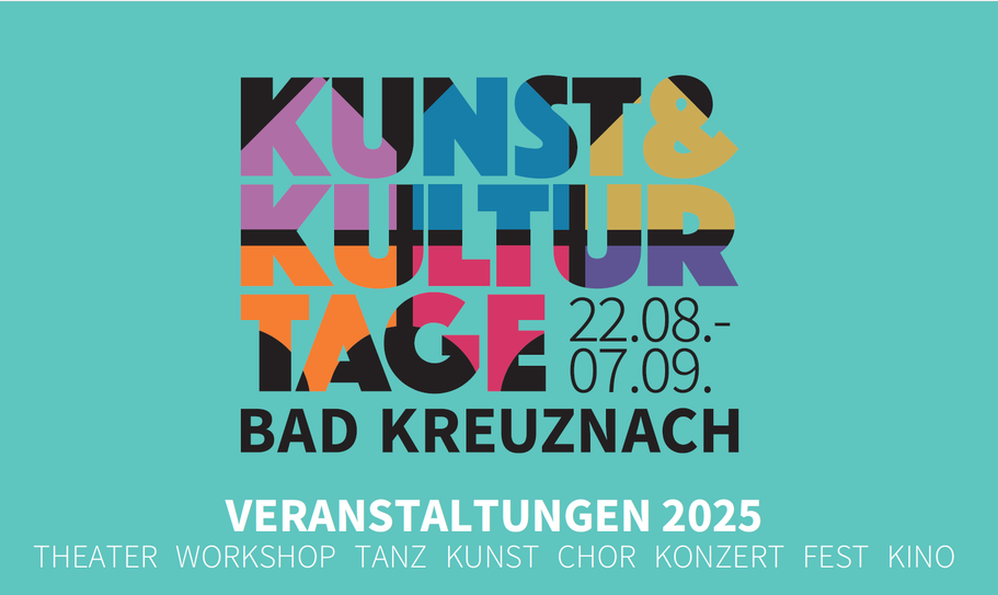 Kunst- und Kulturtage 2025: Kulturschaffende bieten zweieinhalb Wochen ein buntes Programm in Bad Kreuznach.