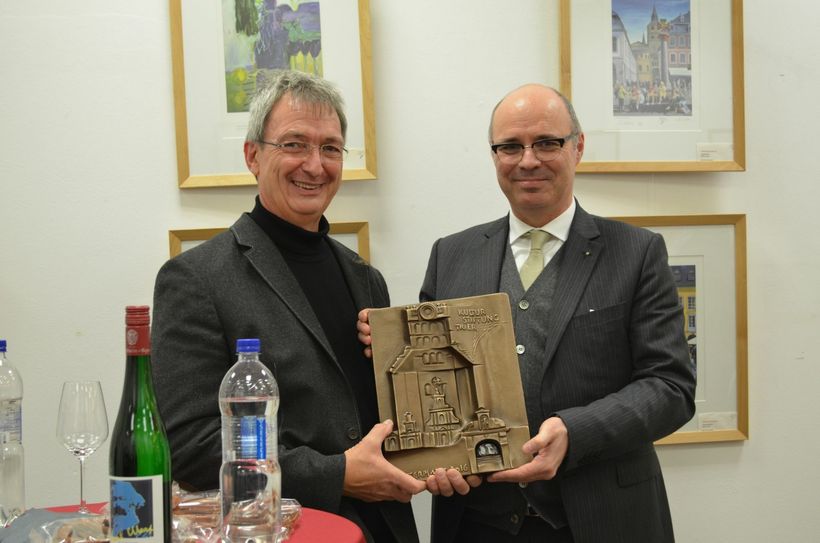 Kurt Müller (links) Dr. Andreas Ammer (rechts)