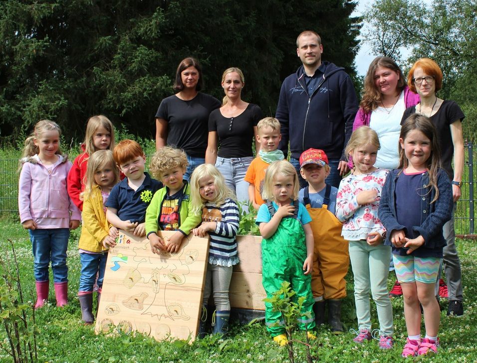 Der Konzener Kindergarten wurde erneut zur Nationalpark-Kita zertifiziert.