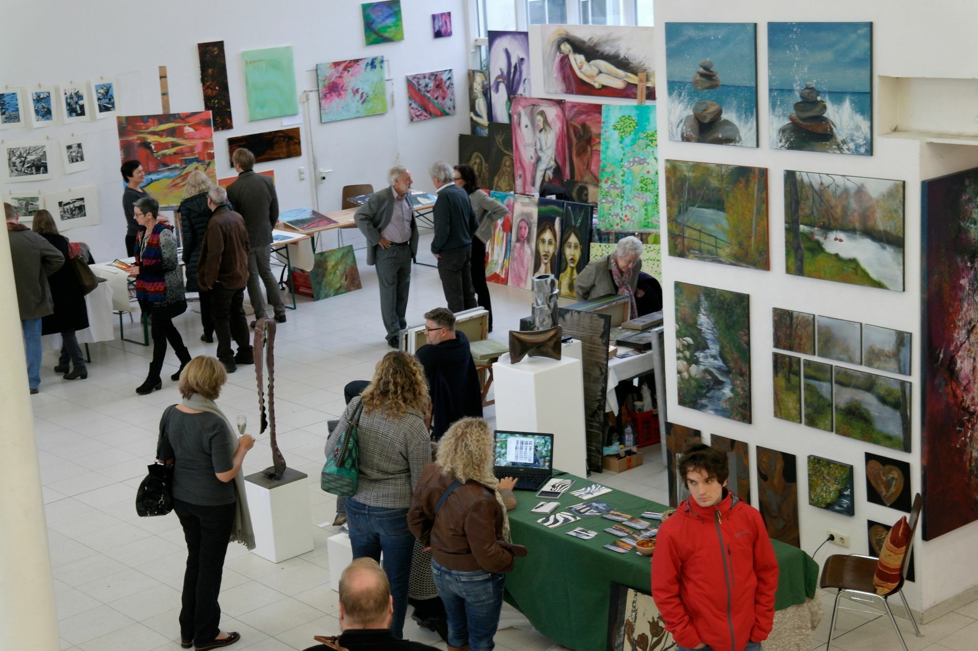Der "Markt der Künste" lädt am 13. November wieder in die Kunstakademie ein. Foto: FF