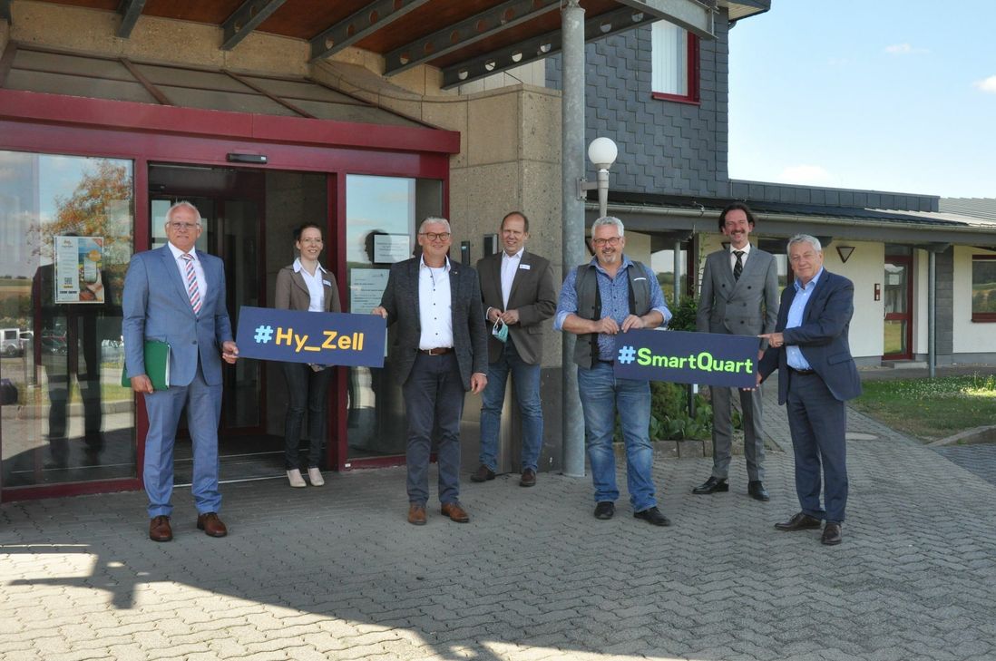 Eine große Chance für die Region: Bundes- und Kommunalpolitik setzen in Kaisersesch auf die Zukunftstechnologie Wasserstoff. Foto: Pauly