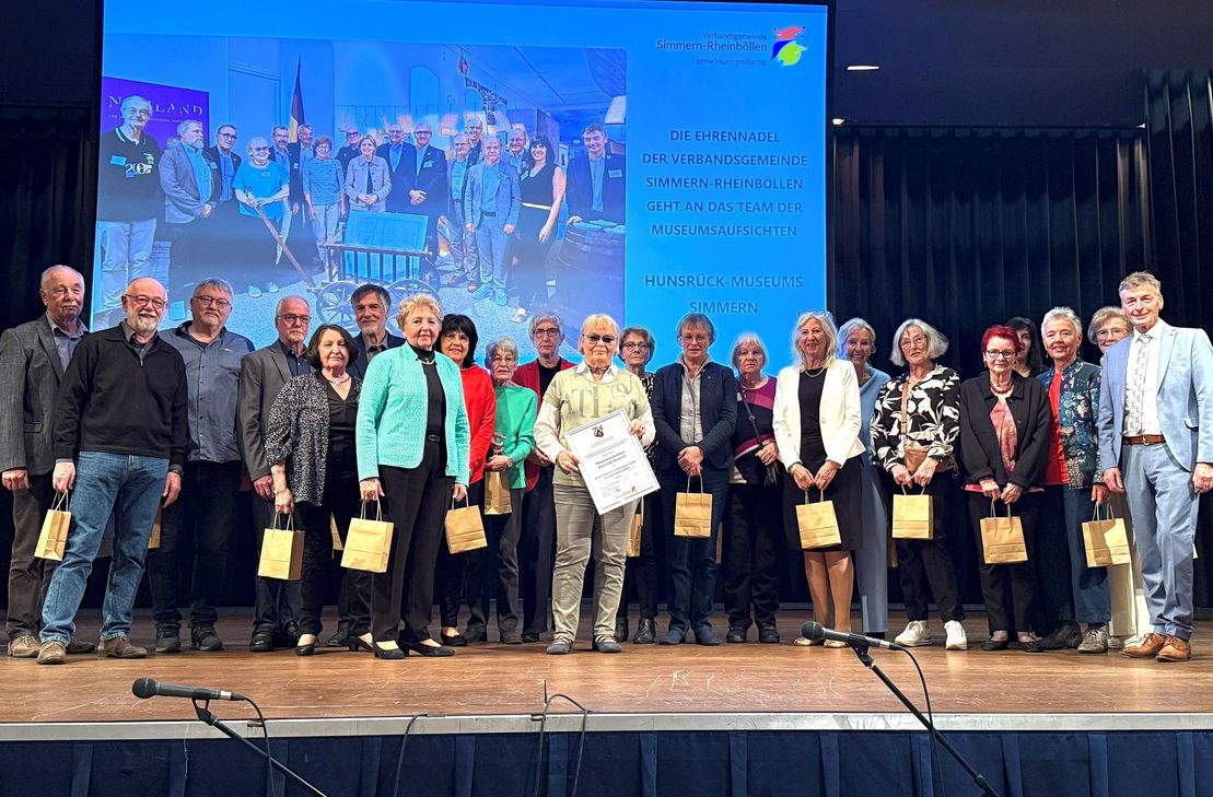 ...sowie den Museumsaufsichten des Hunsrück-Museums.