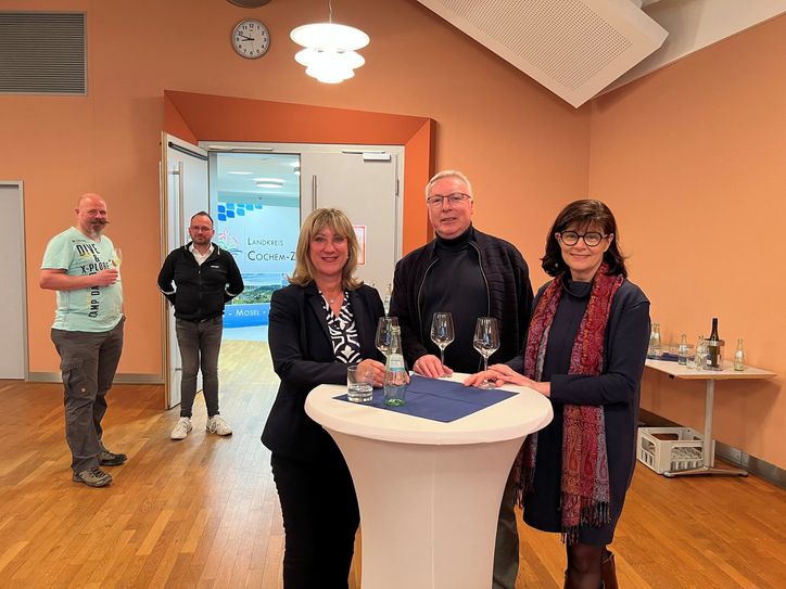 Gebannt wurde in der Kreisverwaltung Cochem-Zell auf die Ergebnisse der Bundestagswahl für den Wahlkreis 199 sowie des Bürgerentscheids gewartet.