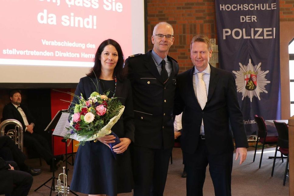 Von links: Katrin Henrichs, Dr. Axel Henrichs und Dr. Dieter Keip.