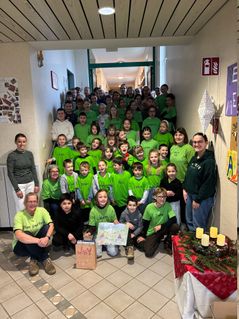 Beim Malwettbewerb zum Thema Klimaschutz zeigten Grundschulkinder kreativ, wie saubere Energie in der Region entstehen kann.