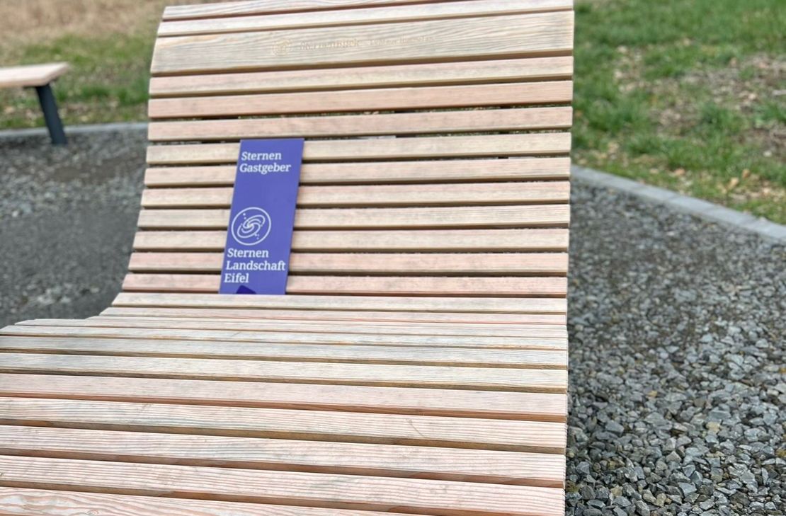 Gemütlich niederlassen und den Sternenhimmel genießen.