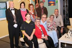 Vordere Reihe, v.l.n.r.: Desire Bauer, Monika Baldus, Jürgen Schu, Karin Schellen, Dietmar Adam. Hintere Reihe: Thomas Felten, Ramona Wolf, Daniela Weinacht-Bauer und Gerold Philippi.