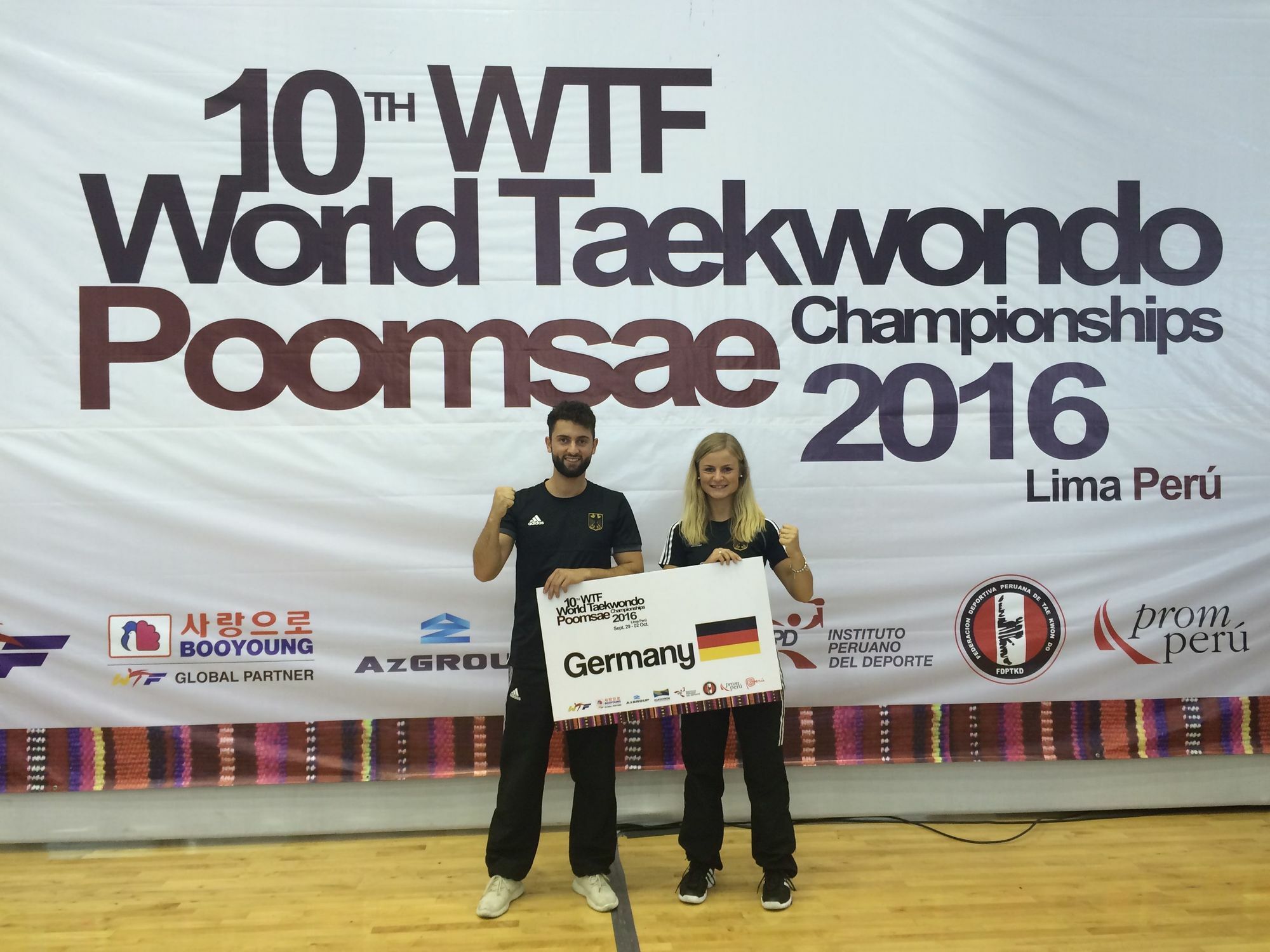 Triumf Beha und Jessica Rau starteten bei den Weltmeisterschaften in Lima/Peru.